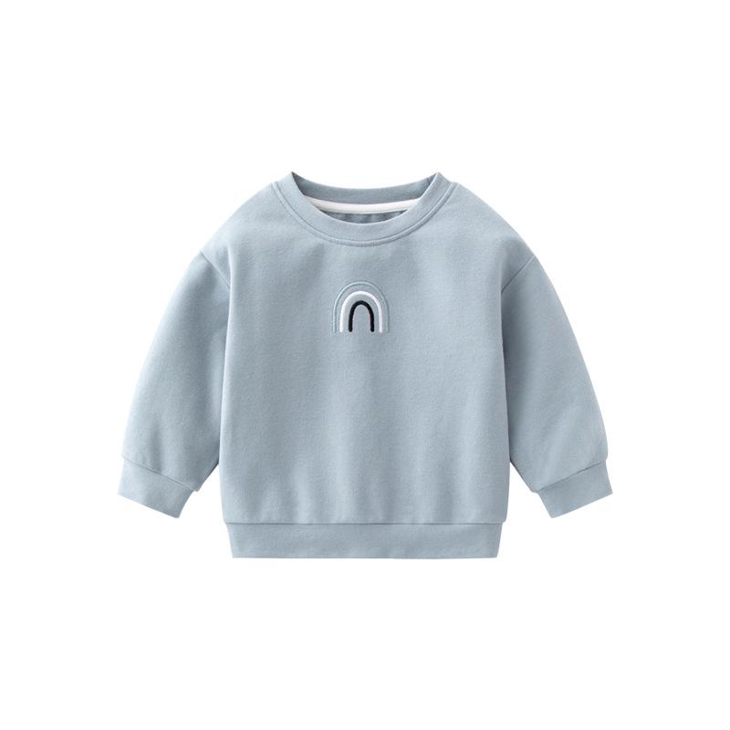Stylish Baby Casual Round Neck Sweater for Boys & Girls - Autumn Pullover