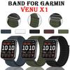 Нейлоновый петлевой ремешок волнистой формы для умных часов Garmin Venu X1, аксессуары для ремешка Garmin Venu X1, спортивный регулируемый ремешок Correa