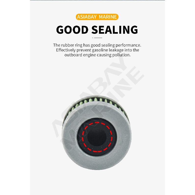 Fuel Filter Elements for Honda Outboard Engine 16911-ZZ5-003 Fit BF40 50 60 Marine Motor Water Separator 40hp 50hp 60hp