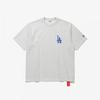 Футболка New Era MLB La Dodgers Drawing Heather Gray 15147543
