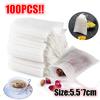 100Pcs Tea Bags Food Grade Empty Scented Tea Bags Infuser Seal Filter Paper
