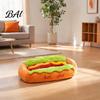 Washable Cat Nest Hot Dog Pet Bed, Removable Mat, Cozy Plush Playful Animal Bed Cute for Small Dogs Cats Indoor Use Cover