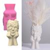 Silicone Moulds Flower Vase Molds Human Body Shape Flexible Ornament Molds Unique Flowerpot Moulds for Resin Craft