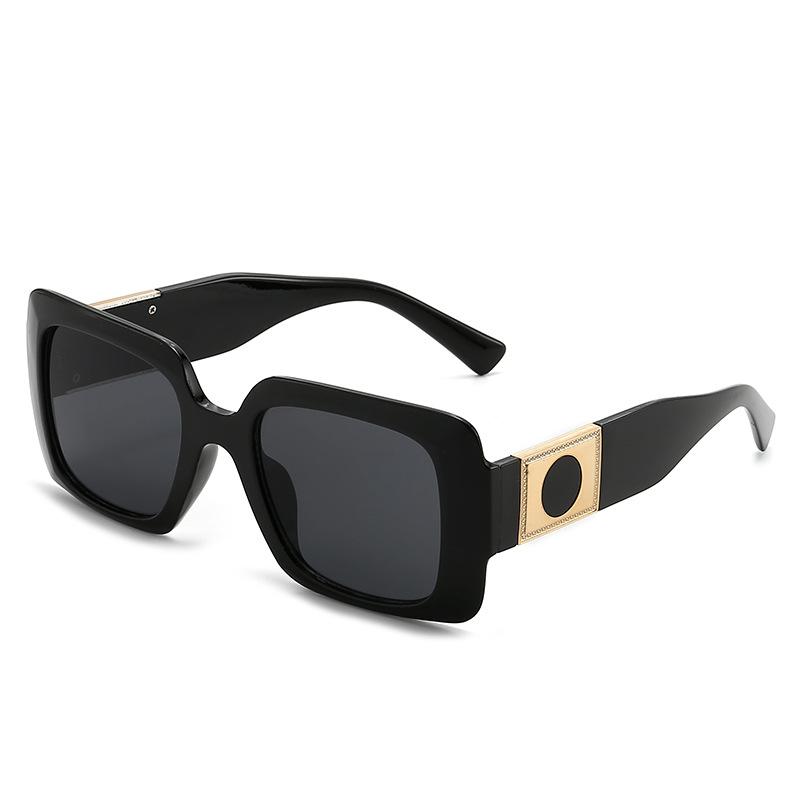 New ins wind square sunglasses men's and women's trend sunglasses fashion personalized sunscreen