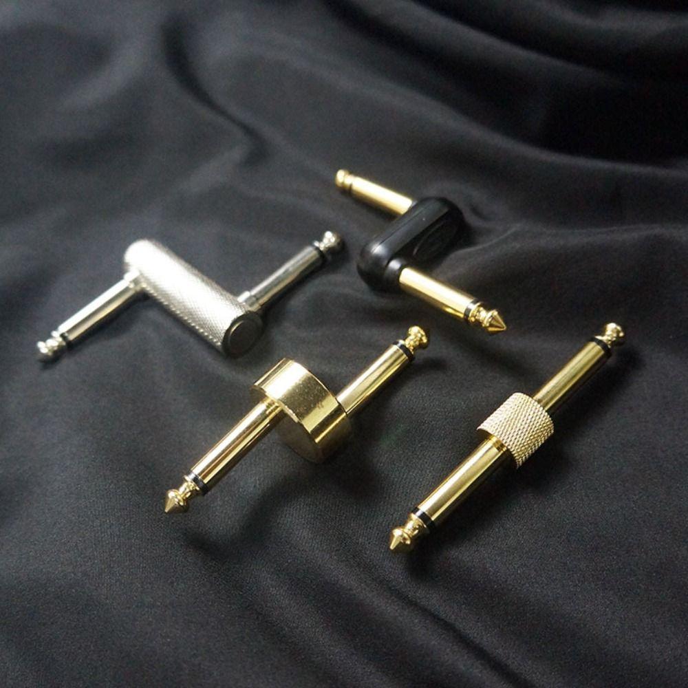 F1FD Plug Adaptor for Guitar Metal Pedal Coupler New Adapter Connector Instrument