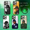 Чехол для телефона N-W-E Eazy-E для iPhone 17, 16, 15, 14, 13 Plus, Pro Max Магнитный для Magsafe Беспроводной зарядки