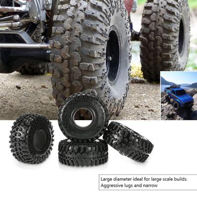 4 шины Austar 2,2 дюйма, 125 мм, 1/10 для 1/10 RC4WD D90 Axial SCX10 RC Rock CAR