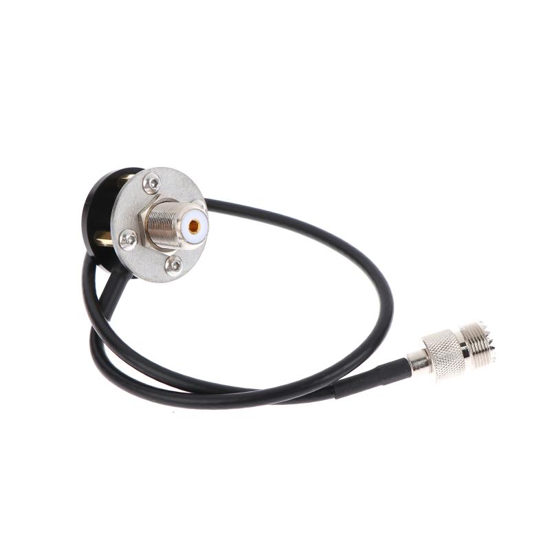 Компоненты для анализа измерений, Кронштейн для крепления антенны с резьбой 1/4 дюйма, Портативный с основанием M-Pipe, для УВ/Коротковолнового диапазона