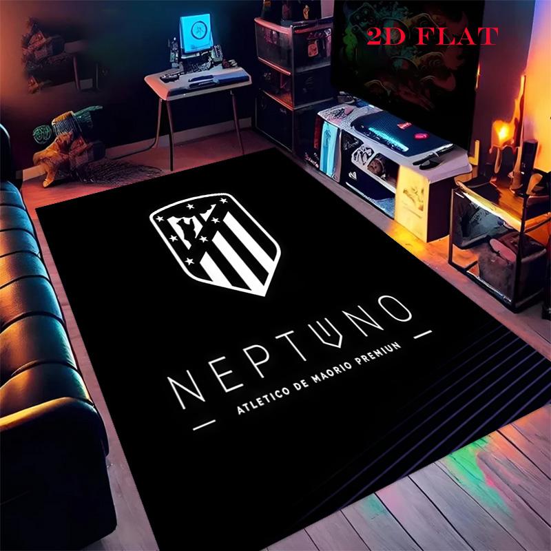 Atleti Carpet Rug for Living Room Bedroom Home Sofa Decoration,Kids play Nonslip Floor Mat