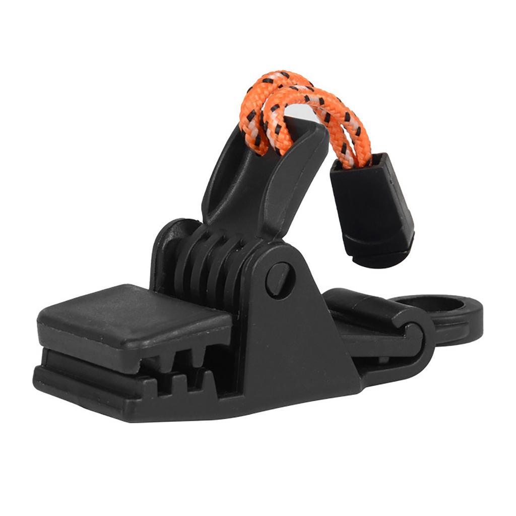 Tent Clip Plastic Rustproof Windproof Secure Grip Awning Clamp for Outdoor Activities