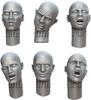 Mantis Miniature Headset 7 Sleeping Expressions 6 Types 2 Sizes 12 Pieces Resin Kit MAC51 1/35 General-purpose