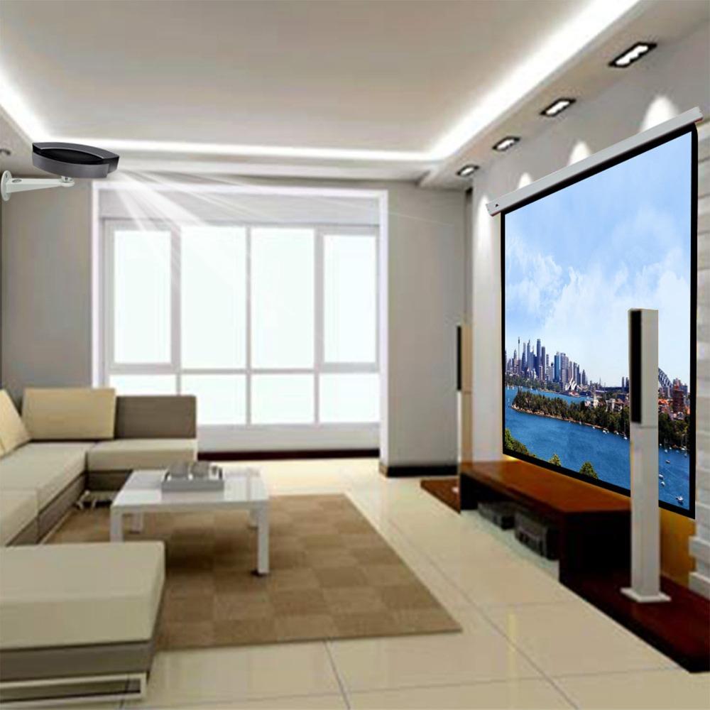 Aluminum Alloy Projector Wall Mount 360 Degrees Rotatable Projector Mount  School