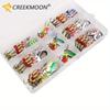 Metal Spoon Spinner Fishing Lure 10/30pcs Set Spinners Spoonbait Crankbait Fishing Wobblers for Pike Crochet Kit Artificial Bait