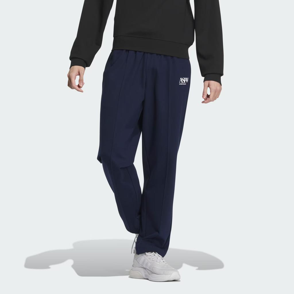 Adidas Verbiage Doubleknit Track Pants Men Bottoms Collegiate-Navy JE3647