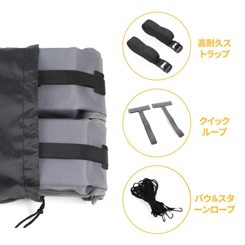 Ceritica Багажник на крышу автомобиля Мягкий верх 60 кг Грузоподъемность Багажник на крышу для и Не требуются инструменты Легкая установка Рейки, Вместимость, Сноуборды, Серфборды, Больше, Требуется,