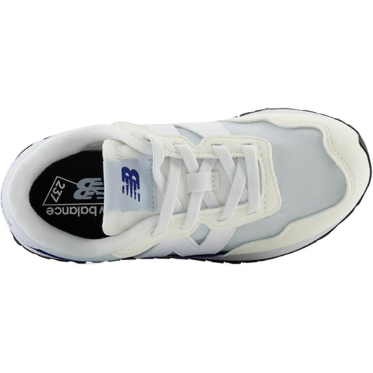 New Balance Nb 237 Удобные Универсальные Прочные Низкие Повседневные Кроссовки Детские кроссовки Белый Синий PH237DIW