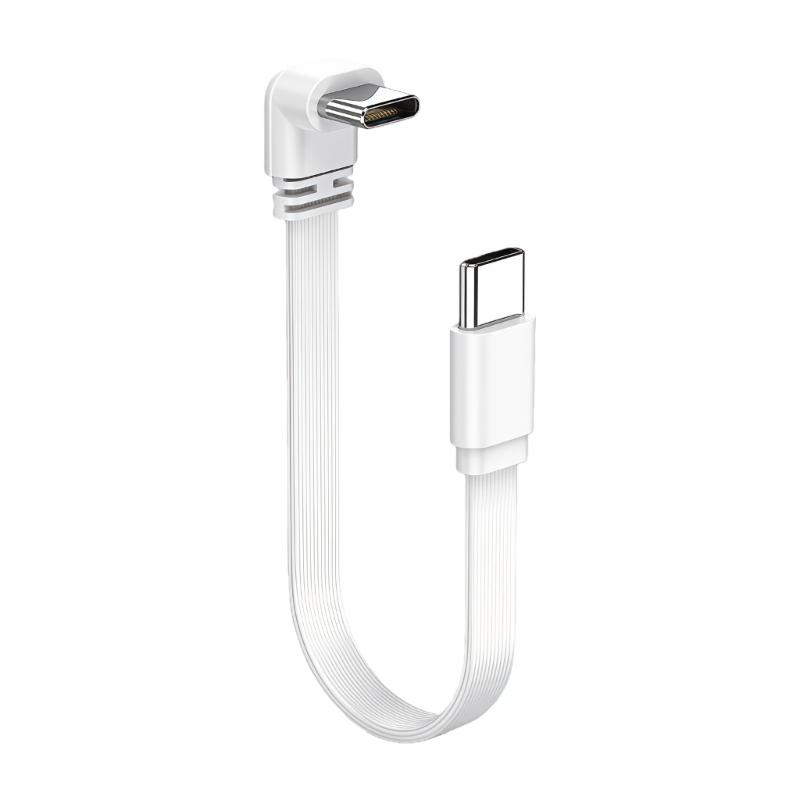 Силиконовый короткий 10/20/50 см Type C на USB C кабель 480 Мбит/с Быстрая зарядка 100 Вт Кабель для передачи данных для мобильного телефона, ноутбука, планшета