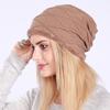 New Pleated Fleece and Thickened Men's and Women's Pullover Caps for Autumn and Winter Knitted Woolen Wavy Pattern Postpartum Ear Protection Caps