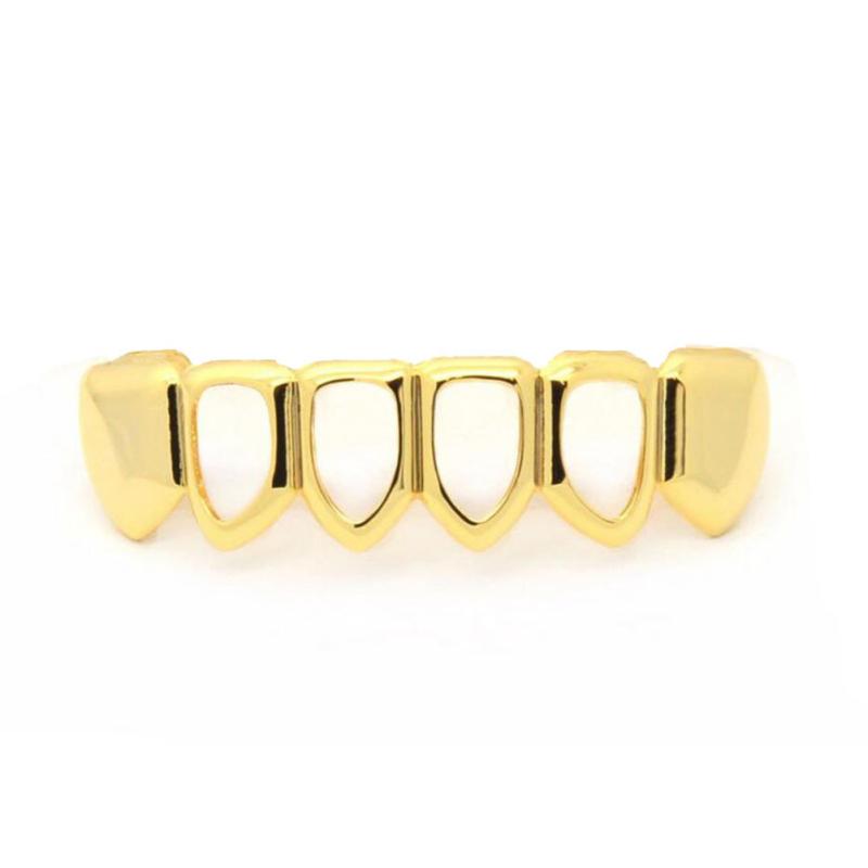 Полый верх и низ Grillz в стиле хип-хоп, костюм для косплея, аксессуар для рэпера, украшение для зубов, подходит для