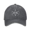 Бейсболки Ретро Потертые Выстиранные Snapback Шляпа Унисекс WoУнисекс Для улицы Регулируемые Кепки Кепка