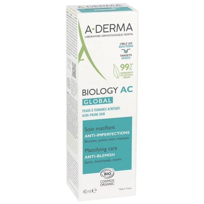 Aderma Biology AC Global Soin Matifiant Anti Imperfections 40Ml