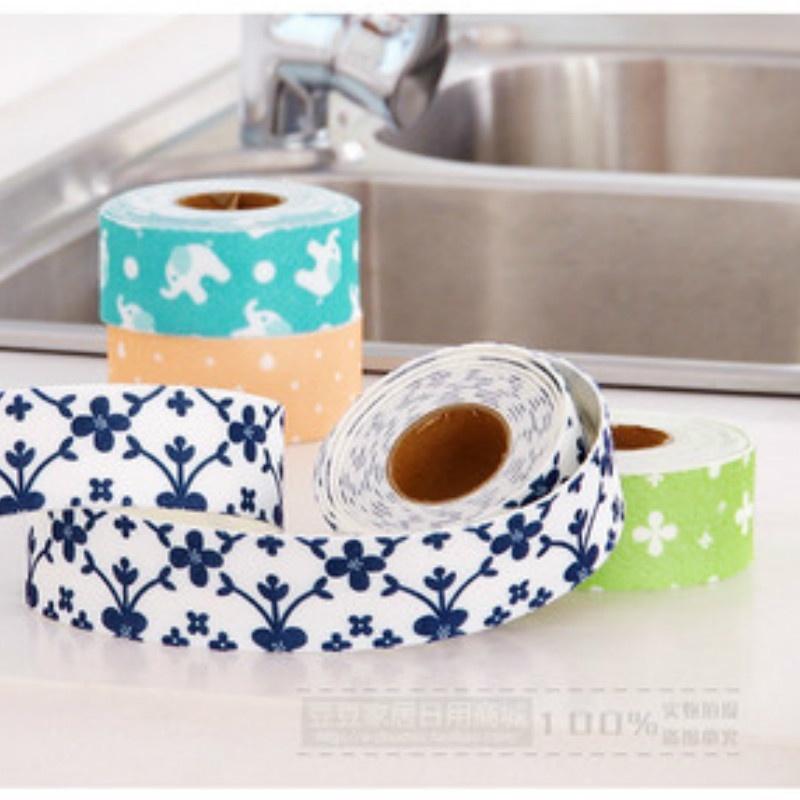 Уплотнительная лента из ПВХ для ванной комнаты, туалета, кухни, настенной раковины, плитки, ремонт водонепроницаемой ленты от плесени