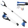 Magic Reacher, a Foldable, 81cm Long, 360-Degree Rotating Magic Hand, Versatile Long Hand for Trash Pickup, Lightweight and Easy To Use, Assists Pregn