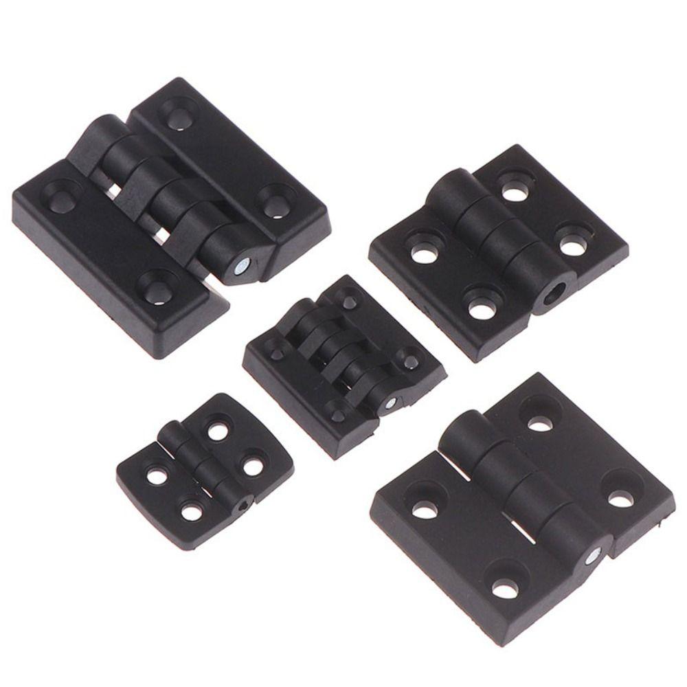 Hardware Plastic Door Hinge Black Door Bearing Professional Small Hinges  For Furniture