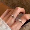 Trendy Simple Copper Geometric Ring For Women Ideal For Everyday Fashion