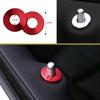 4pcs Door Lock Pins Pin Cover Trim For Mercedes-Benz C E GLC Class W205 Car Door Lock Rings Door Lock Trim
