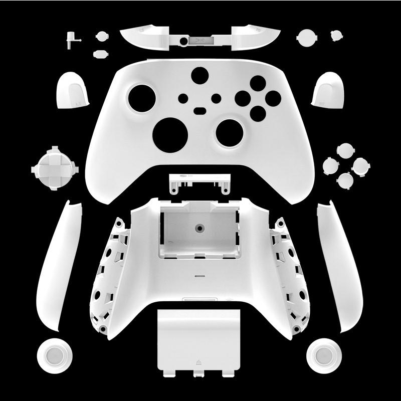 Back Cover Housing Shell for Xbox Series X S Controller Replacement Parts DIY Repair Kit Protective Case