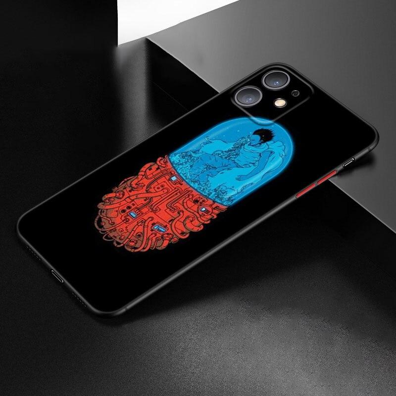 Чехол Akira 1988 для Apple iPhone 12 13 Mini 11 Pro Max XR X XS MAX 8 7 6S 6 Plus SE 5S 5 2020, мягкий черный чехол из ТПУ