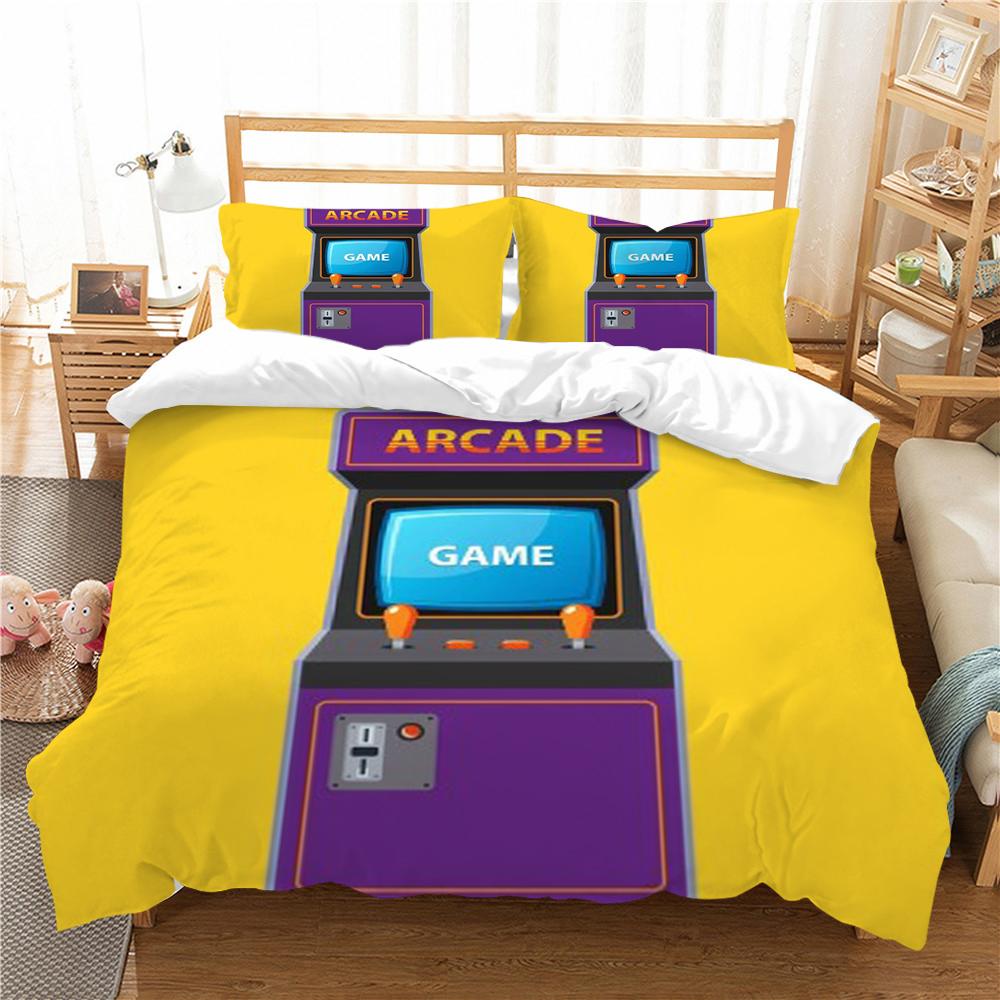 3D Gamepad Printing Home Textiles Bedding Suit Microfiber Quilt Cover Cool Comforter Duvet Covers