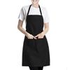 Black Apron with Pockets a Practical and Stylish Solution for Everyday Kitchen Work, Restaurant Tasks, and Household Chores