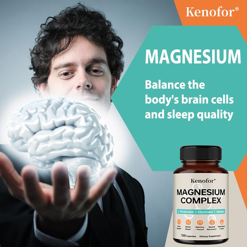 Magnesium Complex 120 Capsules Dietary Supplement