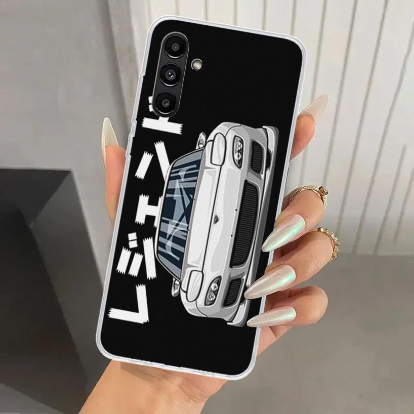 Чехол для телефона JDM Tokyo Drift Sports Car для Samsung Galaxy A17 A16 A26 A36 A56 A15 A25 A35 A55 A14 A24 A34 A54 A13 A23 A33 A53 A05