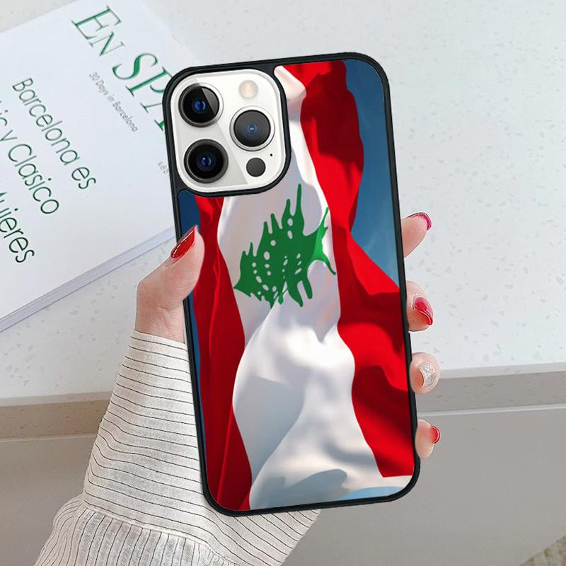 Lebanon Flag Phone Case cover For iPhone 17 Air 15 16 16e 14 13 Pro Max Coque 12 11 Pro Max For Apple PLUS fundas