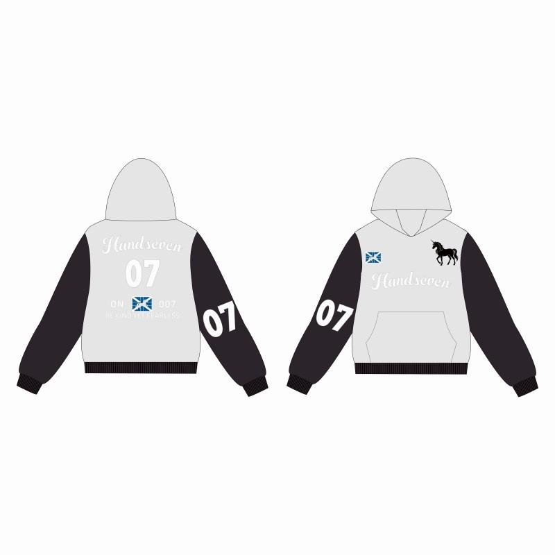 Vintage Style Loose Fit Hooded Sweatshirt Teens Casual Pullover With Side Pockets