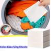 30/50/100Pcs Laundry Color Absorbing Paper Anti Dyeing Color Catcher Sheets For Washing Machine