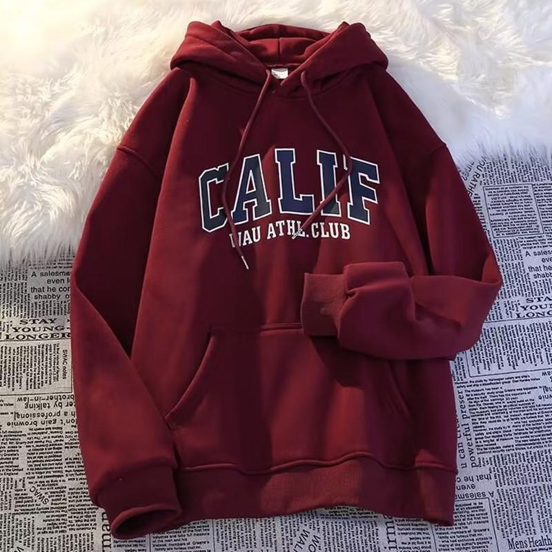 Мужская толстовка свободного покроя из бархата 2023 года: Осень/Зима в корейском стиле свободного кроя