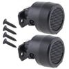 2 Pair Of 500w Pre-wired Dome Audio System Super Loud Tweeter Speakers For Auto Car