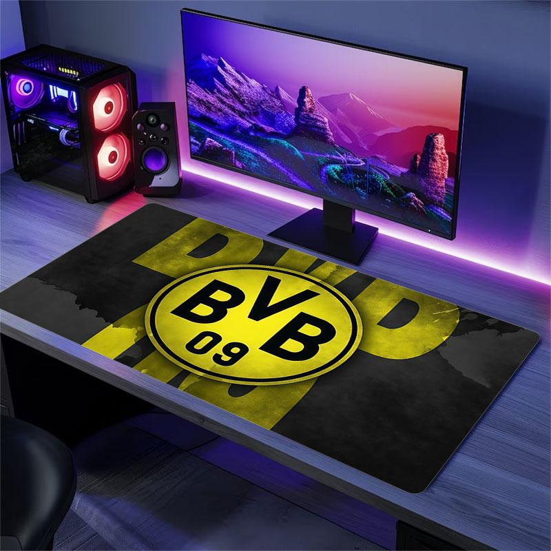 BVB Mouse Pad, Large Gaming Desk Mat, Non-slip XXL Mousepad for Laptop & Tablet, Mini PC Playmat with Stitched Edges