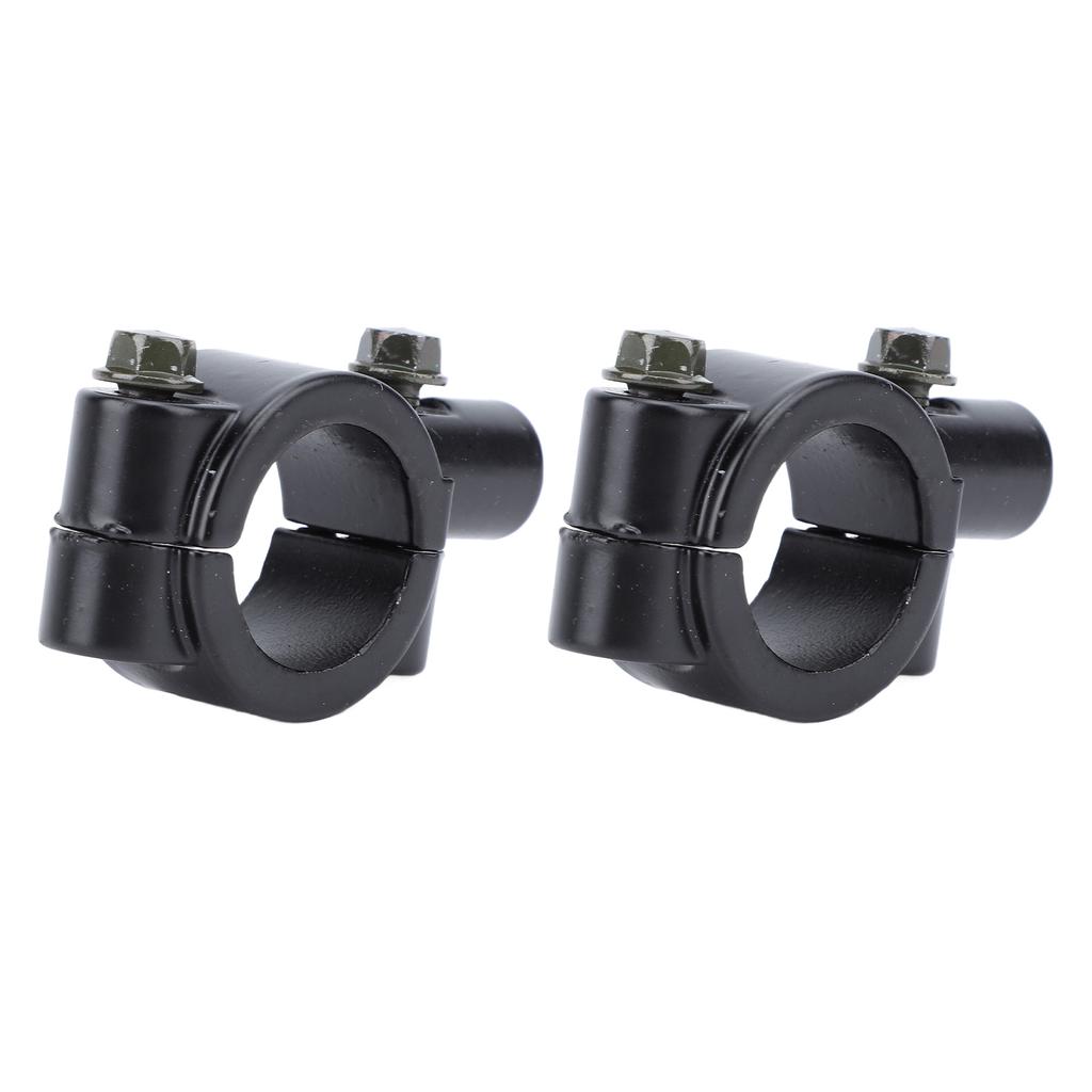 2PCS 25mm Motorcycle Handlebar Mirror Mount Holder Clamp Bracket Adapter Universal for Motorbike ATV Scooter Project