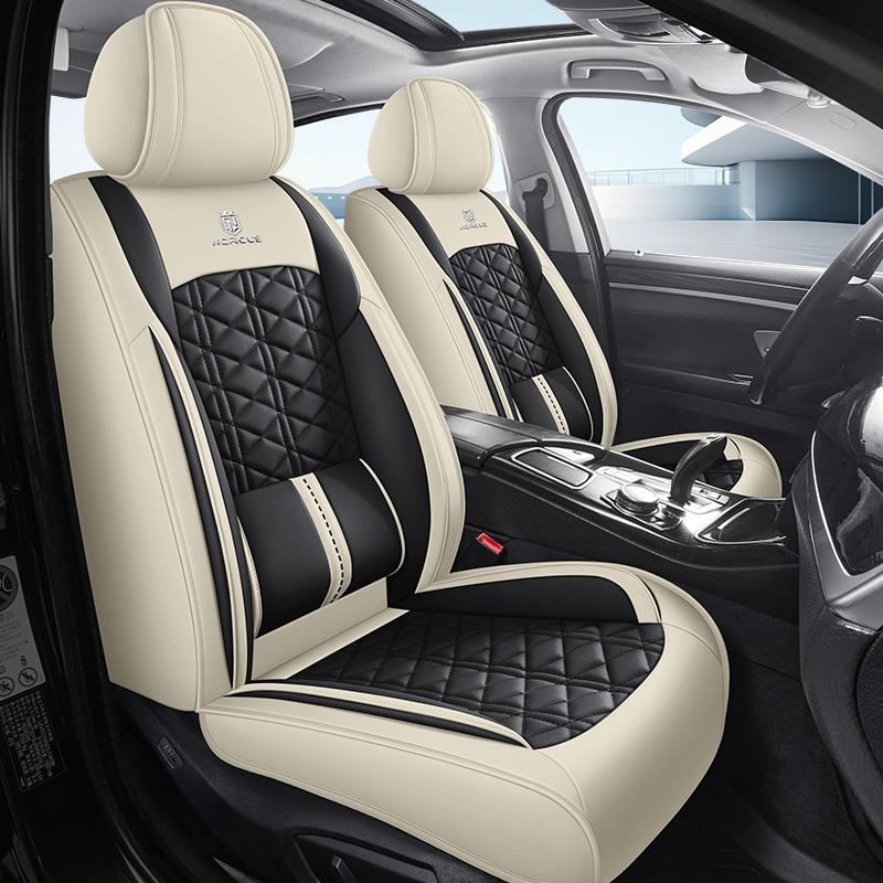 1 PCS Universal Size PU Leather Car Seat Cover for JEEP Compass Grand Cherokee Commander Wrangler JK Car Accessories