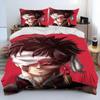 3D Anime,Record of Ragnarok,Cartoon Comforter Bedding Set,Duvet Cover Bed Set Quilt Cover Pillowcase,king Queen Size Bedding Set