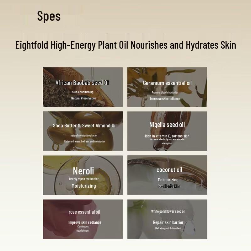Spes Alluring Fragrance Essential Oil Shower Gel