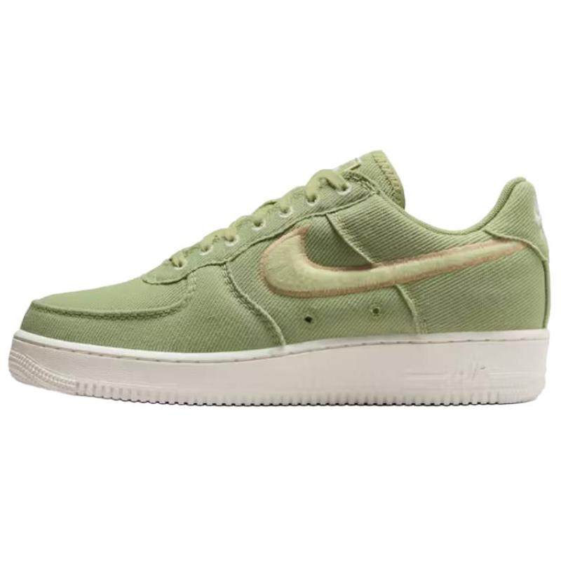 Nike Air Force 1 Противоскользящие Износостойкие Низкие Кроссовки для Скейтборда Унисекс Зеленые Кроссовки HV1204-300