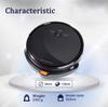 Робот-пылесос Smart 3800pa Tuya с зарядной станцией, подметальная машина, зона навигации на карте для уборки шерсти домашних животных, робот-пылесос