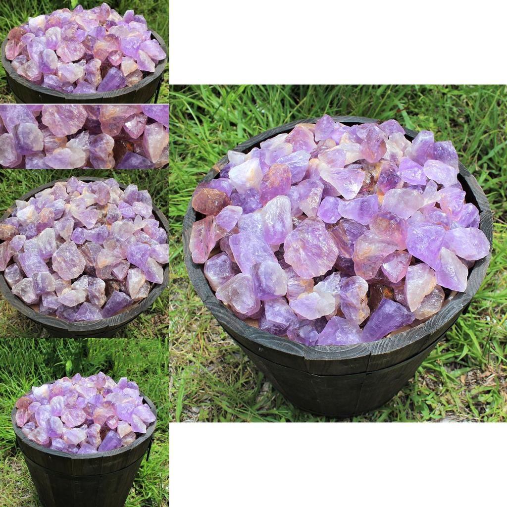 Natural Rough 100g Amethyst Gravel Stone Quartz Crystal Gemstone Home Decor