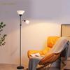 Nordic Design Floor Lamp Home Indoor Decor Stand Light For Bedroom  Living Room Sofa Background LED 2-head LED Floor Lingting